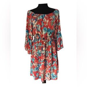 Floral dress, size medium